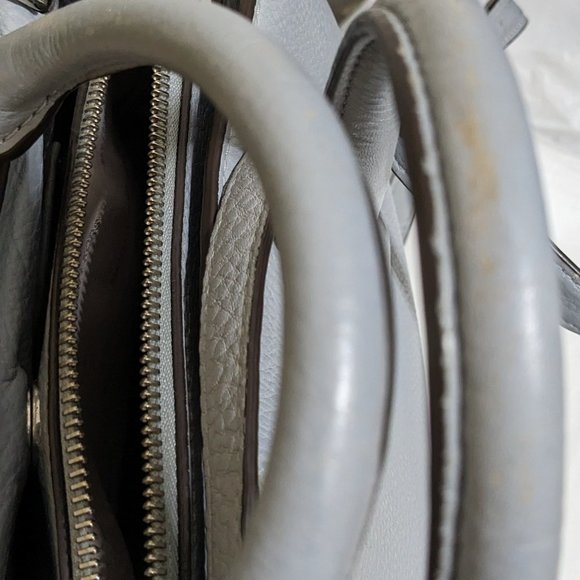 Michael Kors Convertible Tote Large Mercer Shoulder Bag Denim Blue - Picture 16 of 16